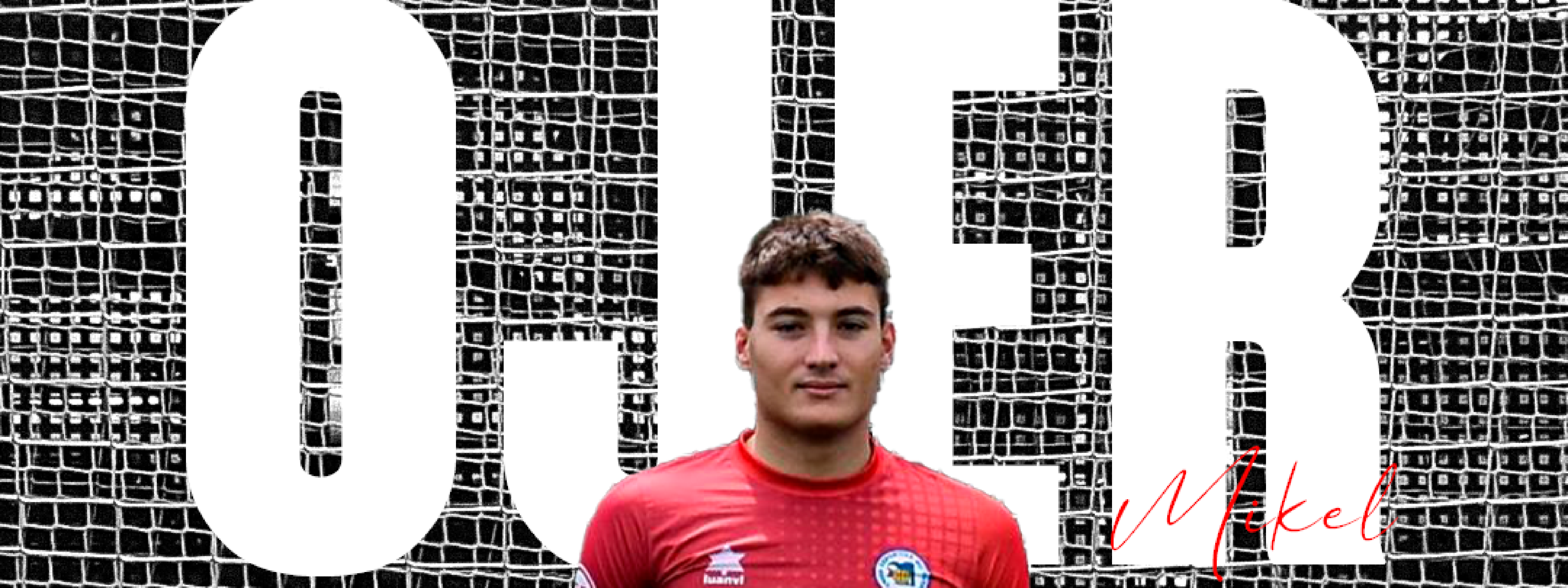 Mikel Ojer, entrenador y portero de la Mutilvera